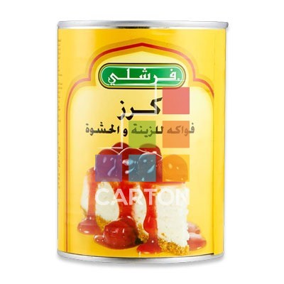 FRESHLY CHERRY FRUIT TOPPING AND FILLING 12*595GM